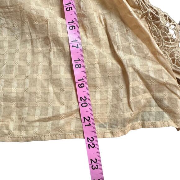 NWT American Eagle Flowy Side-Tie Spaghetti Strap Tank - Sunshine Vibes ☀️ - Picture 7 of 8